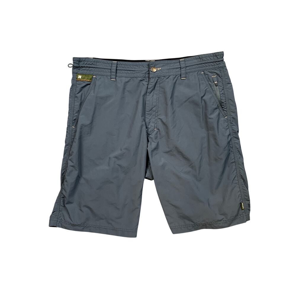 Howler Bros Shorts Mens 36 Blue Gray Horizon Hybrid H Badge Utility Active Work